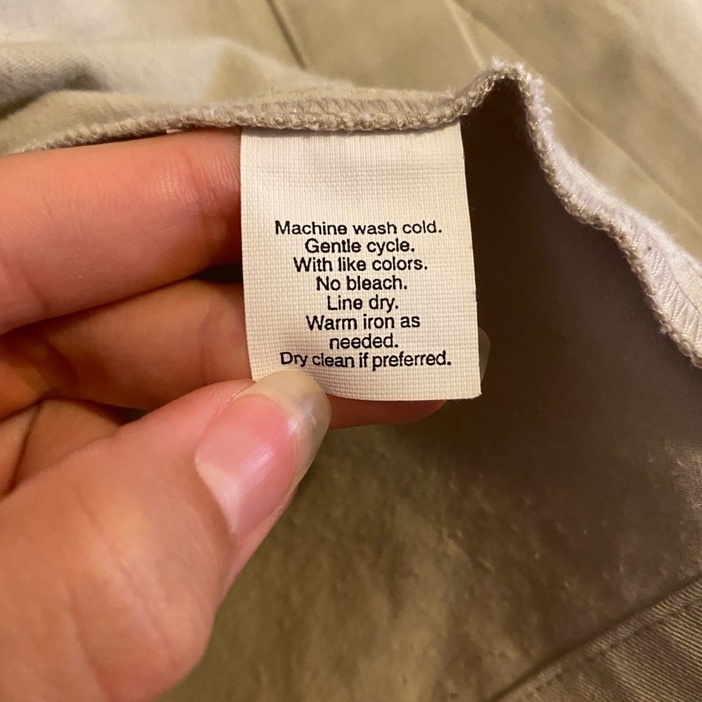 J. Crew Khaki Button Down Shacket - image 4